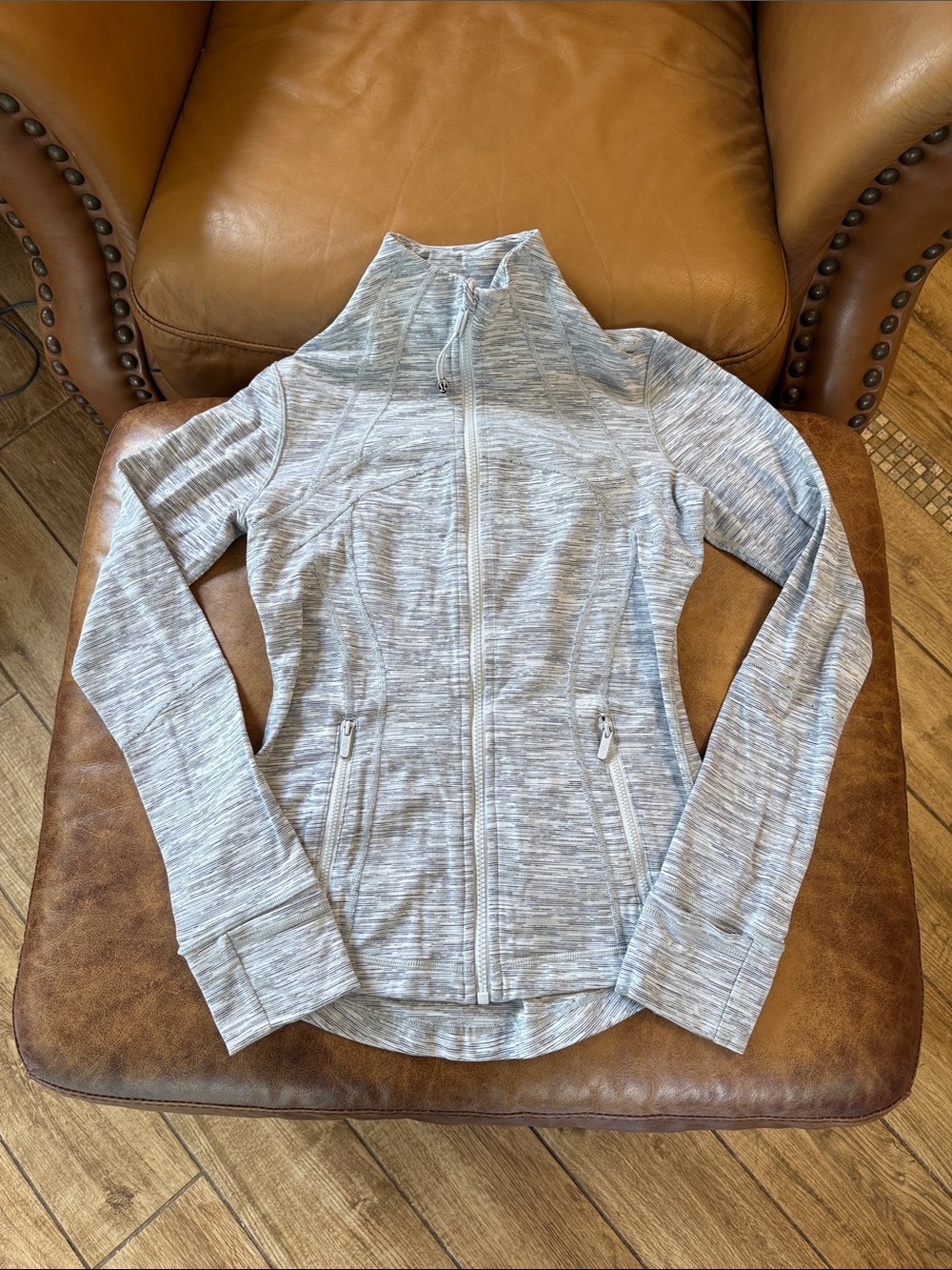 Lululemon Define Full Zip Jacket Sz 6 Wee Are From Space Nimbus Battleship Grey